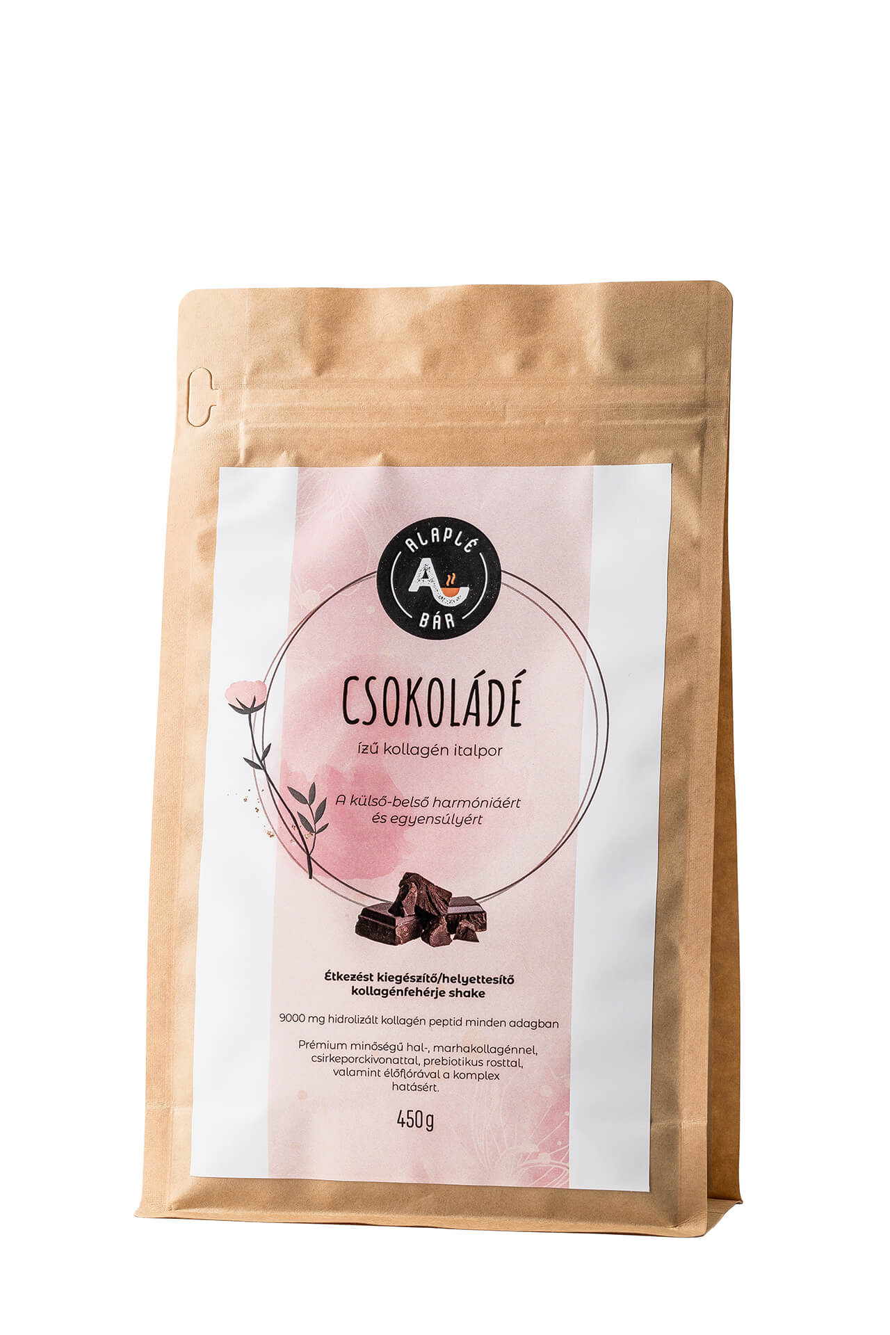 Csokoládé ízű kollagén italpor – 450 g